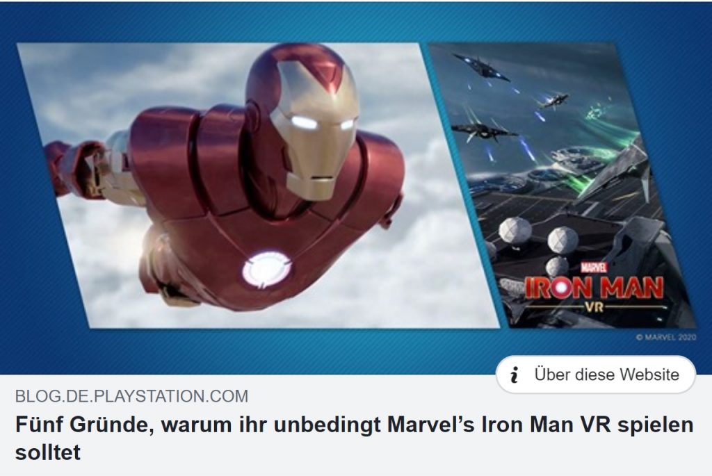 Marvels Iron Man VR - Ulrich Wimmeroth