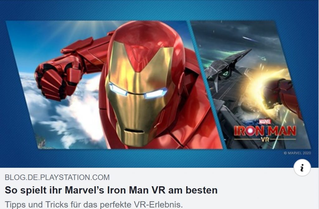 Tipps und Tricks zu Marvel’s Iron Man VR - Ulrich Wimmeroth