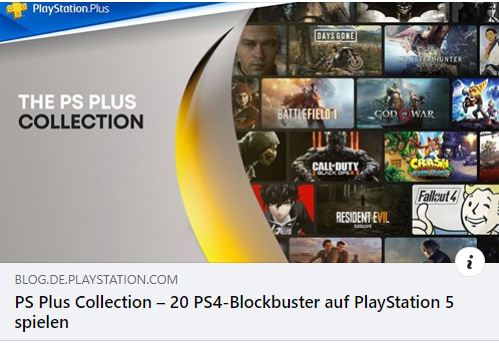 PS5 - Alle Spiele der PS Plus Collection in der Übersicht