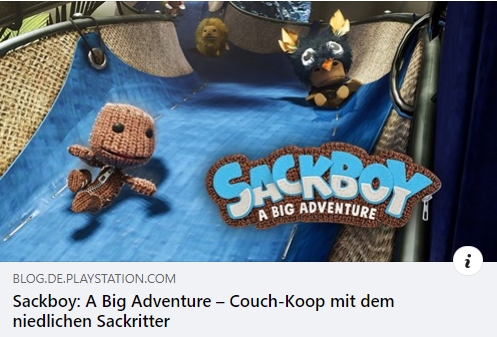Sackboy: A Big Adventure - Couch-Koop