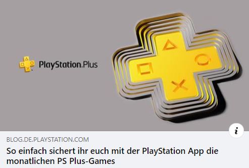 PlayStation App - So sichert ihr euch die monatlichen PS Plus-Games