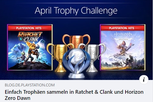 PlayStation Trophäen sammeln in Ratchet & Clank und Horizon Zero Dawn