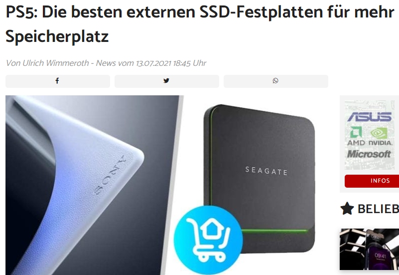 Die besten externen SSD