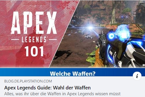 Apex Legends 101 - Teil 3: Waffen