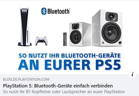 PS5 Bluetooth