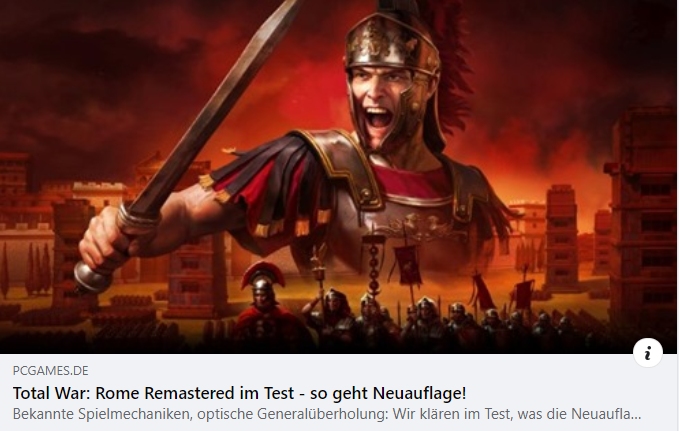 Total War Rome Remastered Test