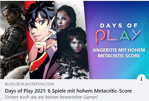 Days of Play 2021: 6 Spiele mit hohem Metacritic-Score