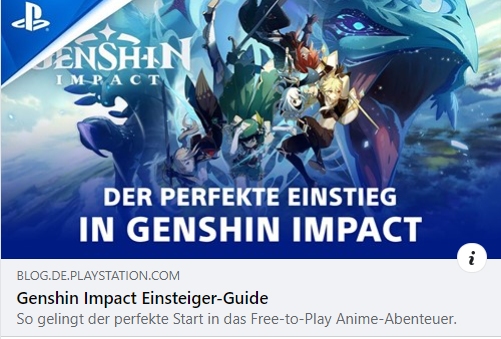 Genshin Impact Einsteiger-Guide
