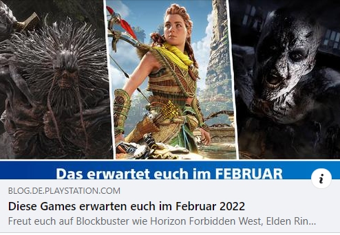 PlayStation Games Februar 2022