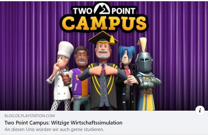 Two Point Campus - Witzige Wirtschaftssimulation
