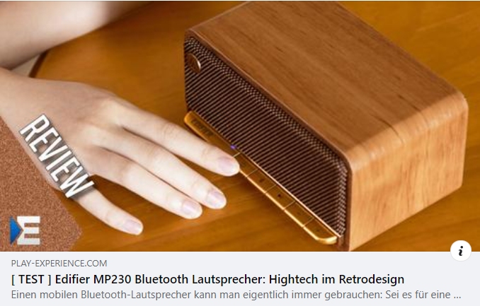 Edifier MP230 Bluetooth Lautsprecher im Test