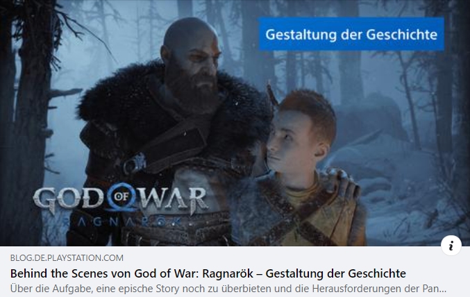 Behind the Scenes God of War: Ragnarök - Geschichte