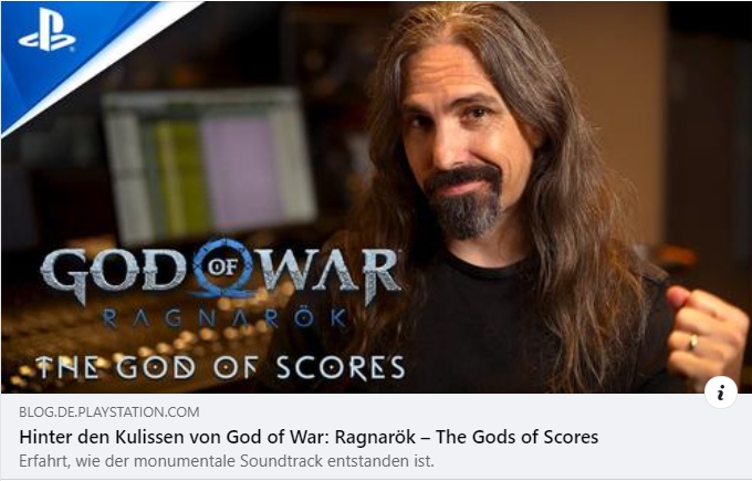God of War Ragnarök - The God of Scores