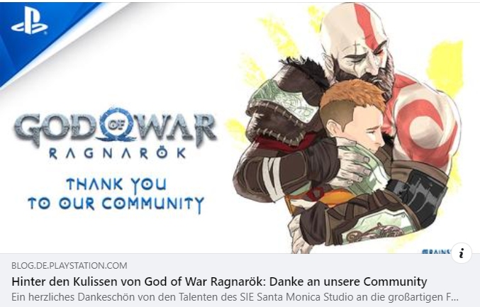 Hinter den Kulissen von God of War Ragnarök: Danke an unsere Community