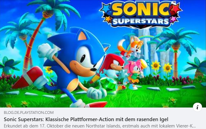 Sonic Superstars: Klassische Plattformer-Action 