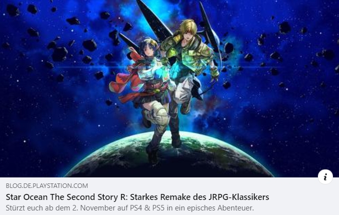 Star Ocean The Second Story R: Remake des JRPG-Klassikers