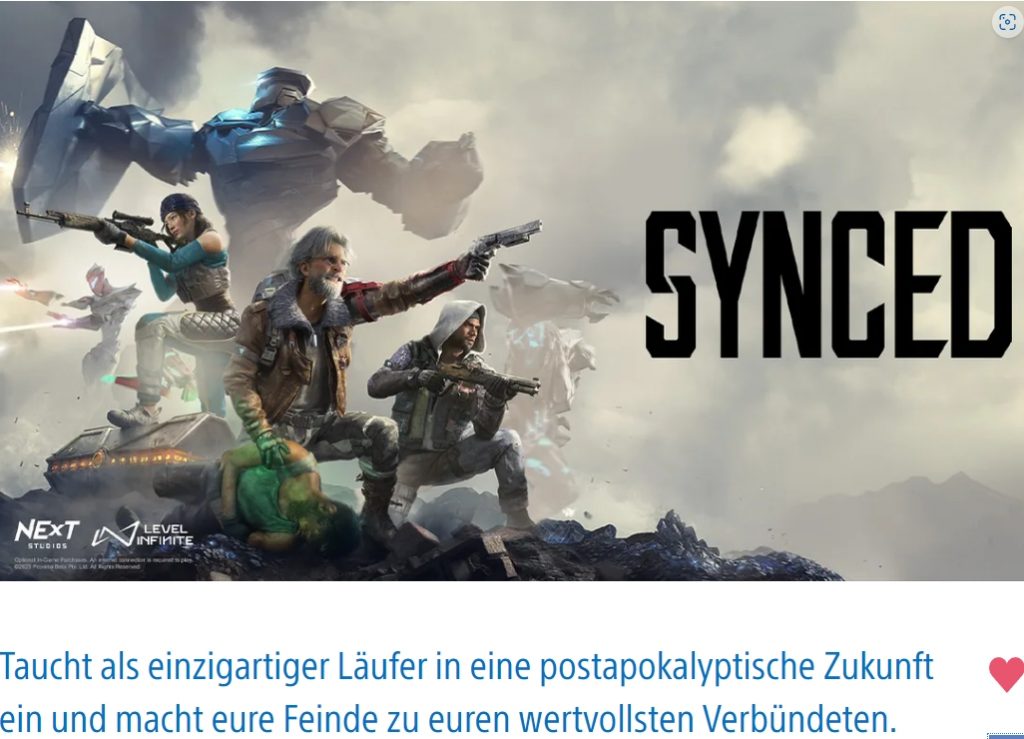 Free2Play-Shooter Synced