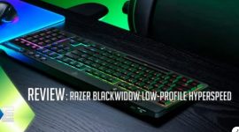 Test: Razer BlackWidow Low-Profile HyperSpeed