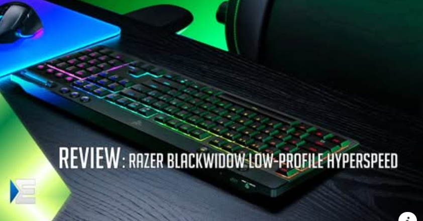 Test: Razer BlackWidow Low-Profile HyperSpeed