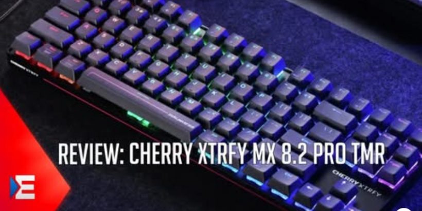 Gaming-Keyboard Cherry Xtrfy MX 8.2 Pro TMR im Test