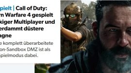 Call of Duty: Modern Warfare 4 - Kampagne und Multiplayer